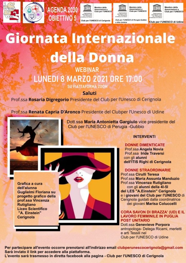 8 marzo 2021 ore 17.00