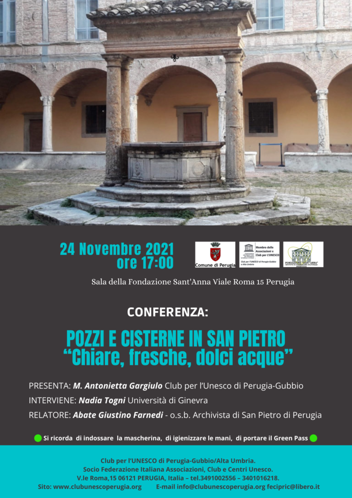 POZZI E CISTERNE IN SAN PIETRO DI PERUGIA