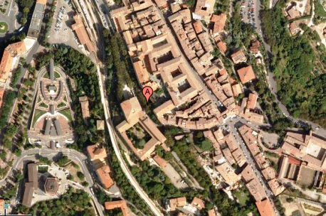 Mappa di Perugia